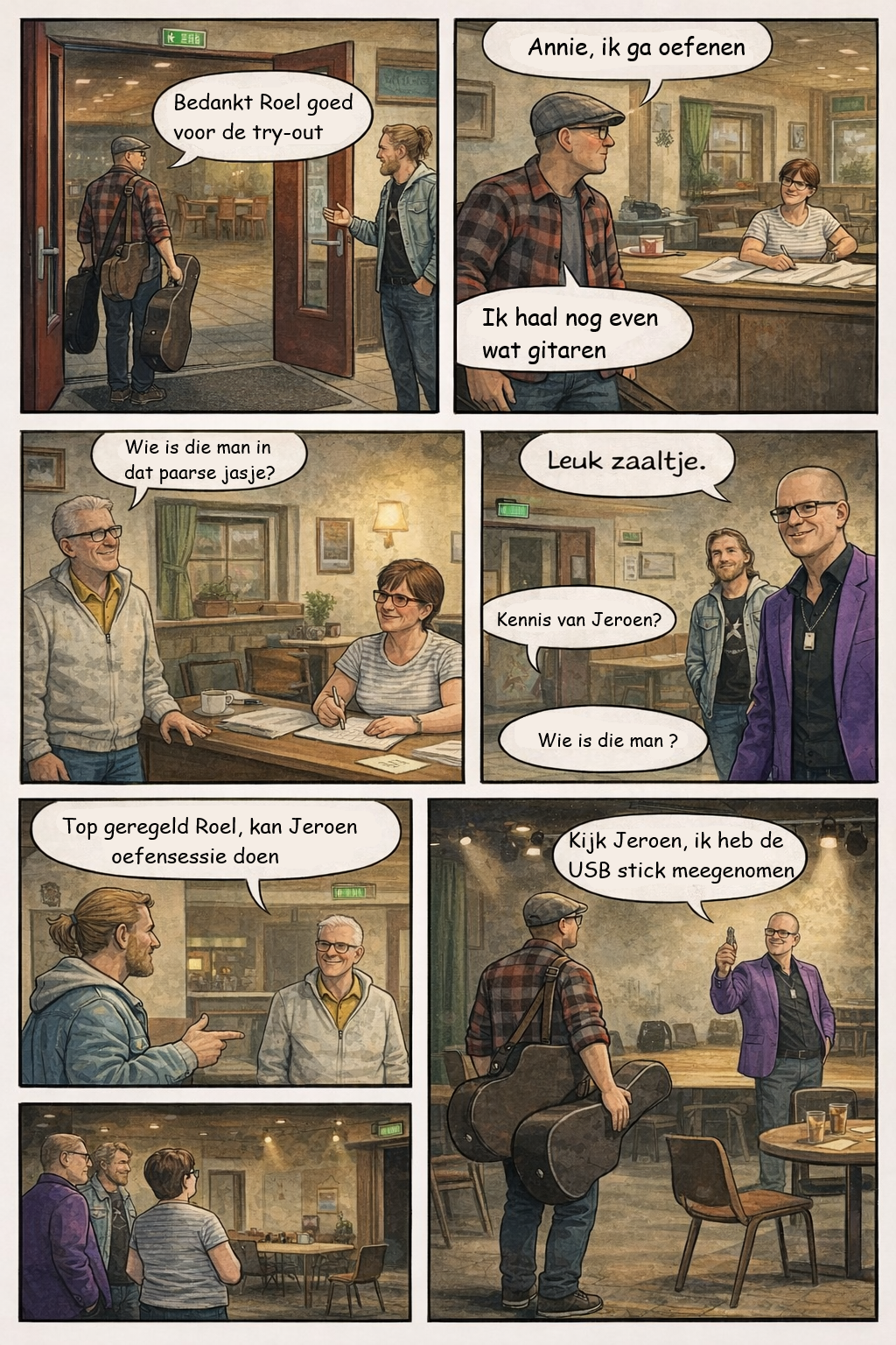 Zaterdagstrip #3 – oefenruimte