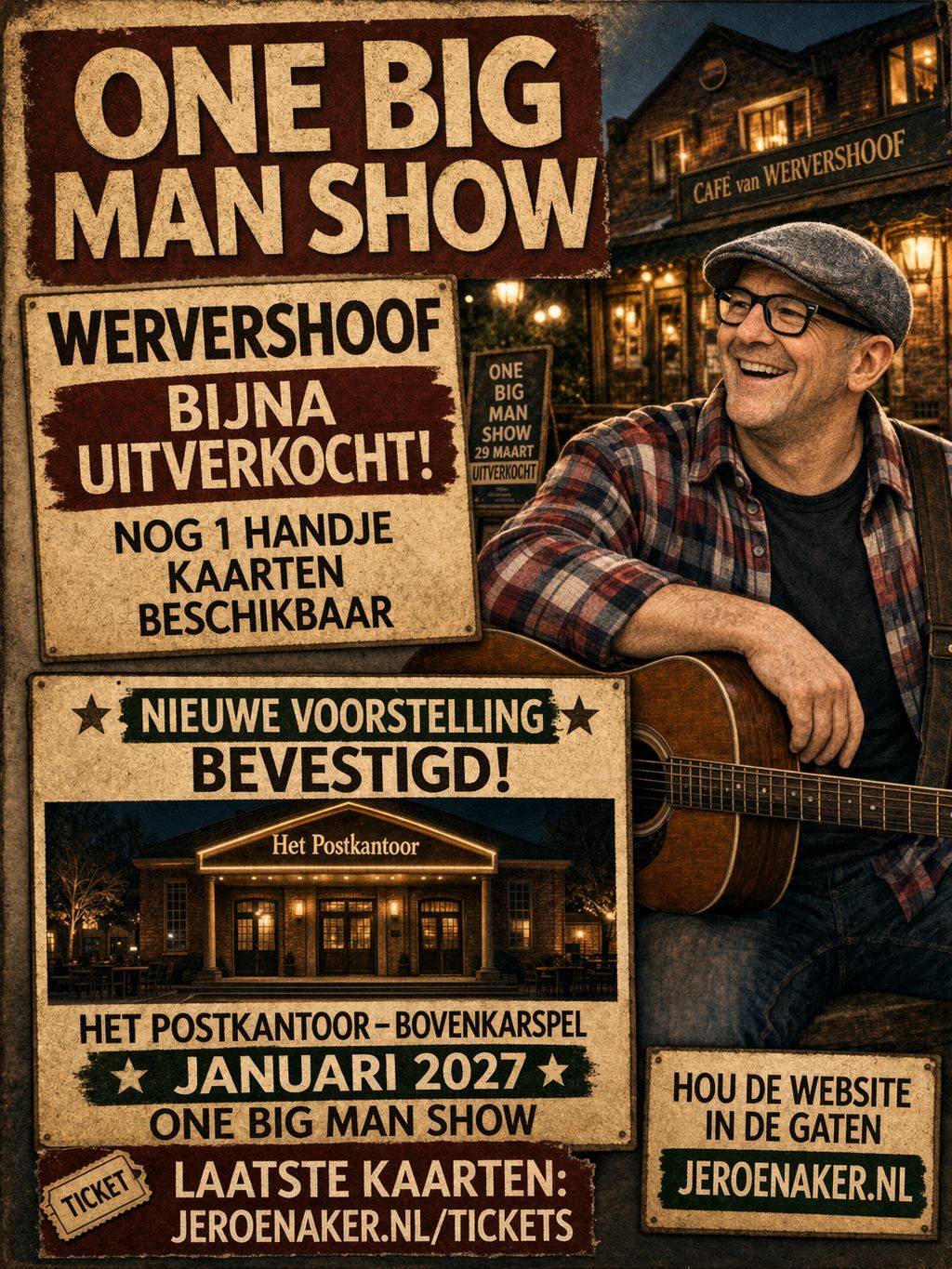 Wervershoof bijna uitverkocht – nieuwe voorstelling bevestigd