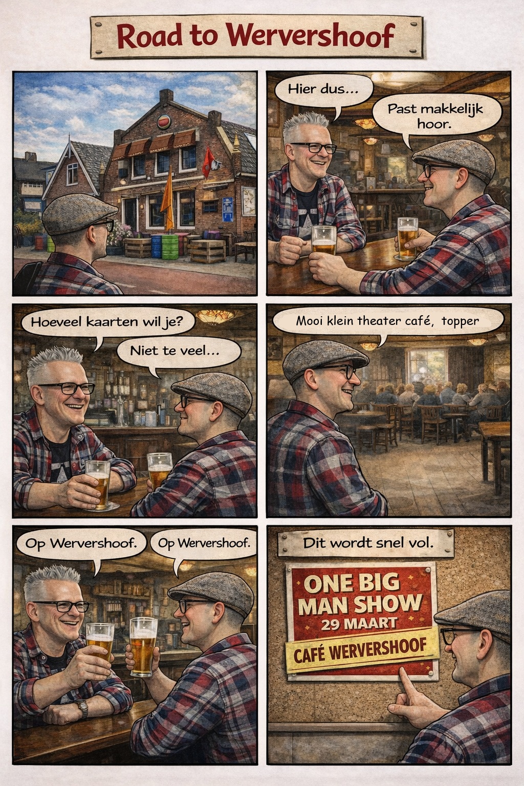 Strip road to wervershoof