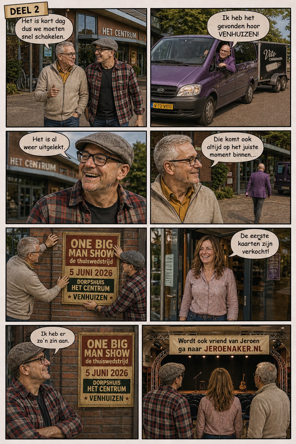 Strip thuiswedstrijd deel 2