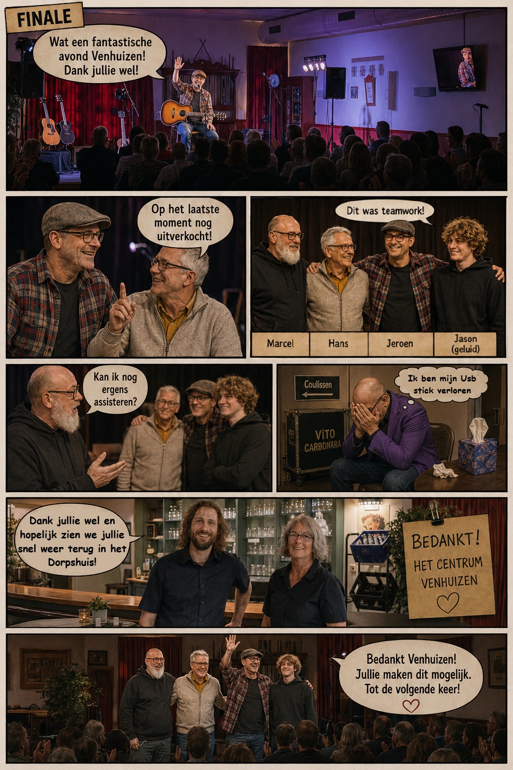 Stripverhaal # De Thuiswedstrijd – Finale